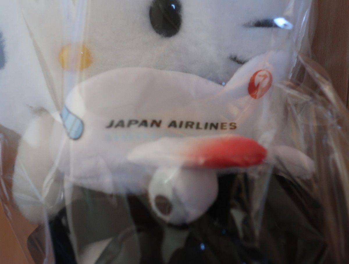 JAL機内販売 限定 JALオリジナル CA ハローキティ ぬいぐるみ