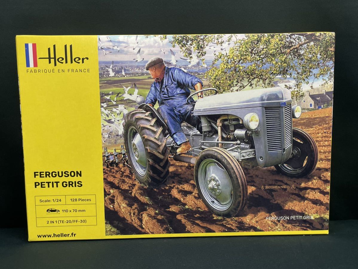 HE81401 1/24 ファーガソン プチ グリ トラクター エレール　プラモデル　組み立て式　プラッツ　Heller　海外
