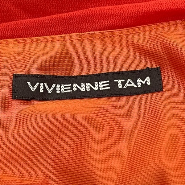 ヴィヴィアンタム VIVIENNE TAM スカート サイズ1 S - オレンジ レディース ひざ丈/メッシュ 美品 ボトムス_画像3