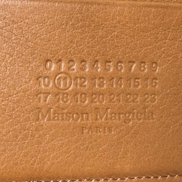 メゾンマルジェラ Maison Margiela 2つ折り財布 S55UI0188 - レザー ダークネイビー 財布の画像5