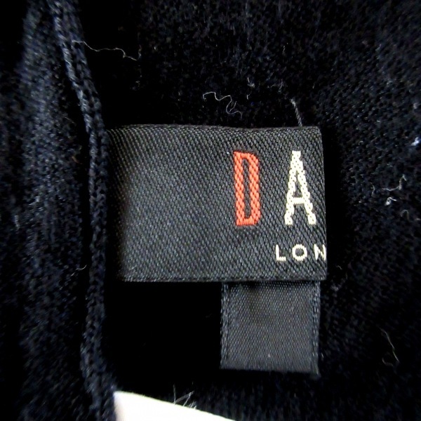 ダックス DAKS 長袖セーター サイズ38 L - 黒 レディース クルーネック トップス_画像3