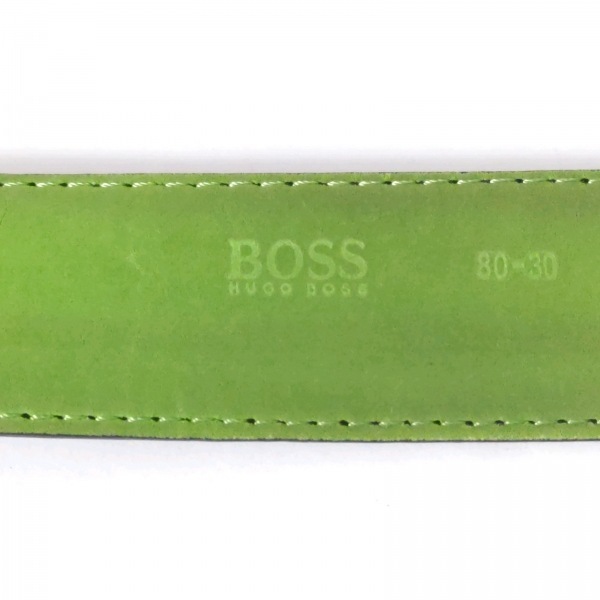 ヒューゴボス HUGOBOSS 80-30 - レザー 黒 ベルト_画像4