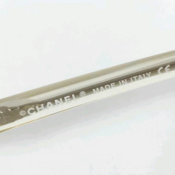 シャネル CHANEL C.124/61 - プラスチック×金属素材 ライトグレー×シルバー×ベージュ サングラス_画像4