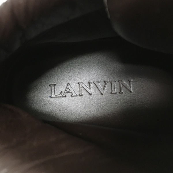 ランバン LANVIN スニーカー 7 - レザー アイボリー×グリーン メンズ 美品 靴_画像5