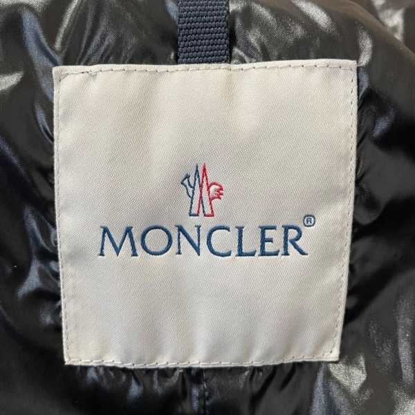 モンクレール MONCLER ダウンジャケット サイズ2 M 41332-00-54010 TRIOMPHE 黒 メンズ 長袖/冬 ジャケット_画像3