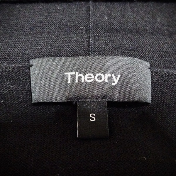 セオリー theory カーディガン サイズS - 黒 レディース 長袖 トップス_画像3