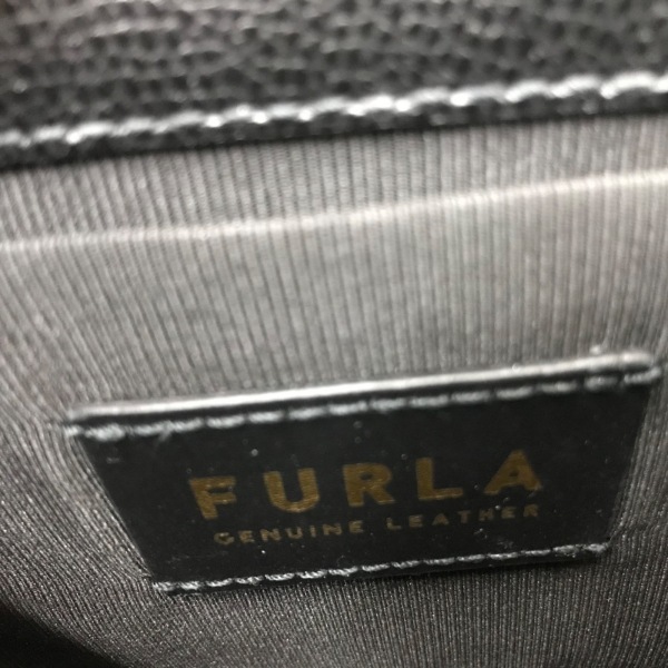 フルラ FURLA ショルダーバッグ 8050560953300 メトロポリス ミニ クロスボディ レザー 黒 チェーンショルダー/斜めがけ 美品 バッグ_画像8