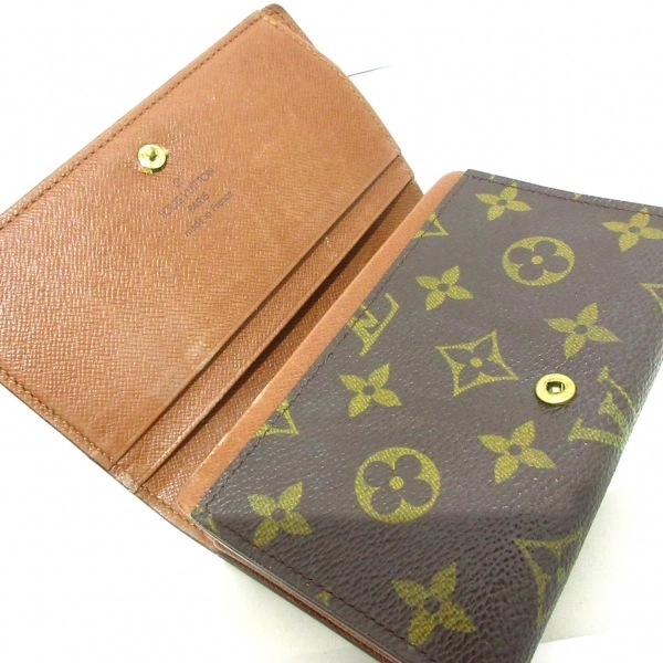 ルイヴィトン LOUIS VUITTON 2つ折り財布 M61730 ポルト モネ・ビエ トレゾール RA0949 財布 モノグラム_画像3