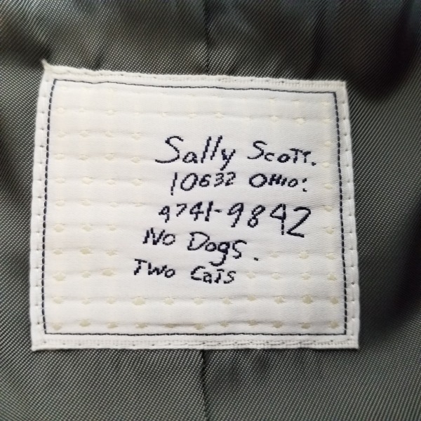 サリースコット Sally Scott スカートスーツ サイズ9AR S - 黒 レディース レディーススーツ_画像3