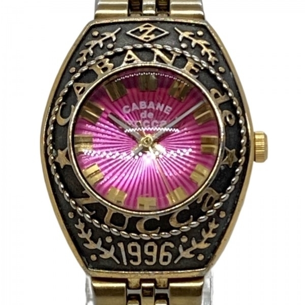 ZUCCA(ズッカ) 腕時計 - 1N01-0LW0 レディース CABANEdeZUCCA ピンク_画像1