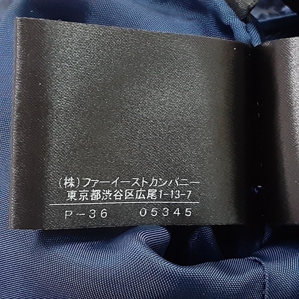 アナイ ANAYI サイズ38 M - ネイビー×黒 レディース ノースリーブ/ひざ丈/レース/フラワー(花) ワンピースの画像6