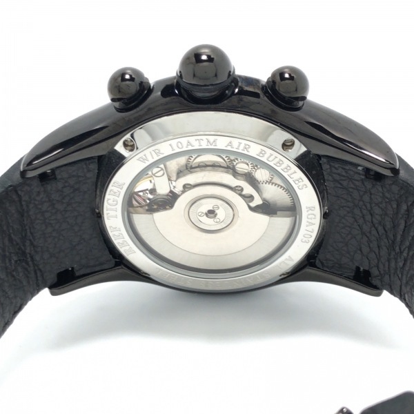 REEF TIGER(リーフタイガー) 腕時計■美品 - RGA-703 メンズ スケルトン/裏スケ レッド_画像4
