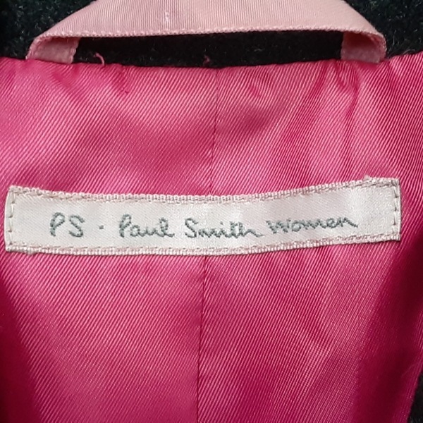 ポールスミスウィメン PaulSmith women サイズ40 M - 黒×ピンク レディース 長袖/秋/冬 コート_画像3