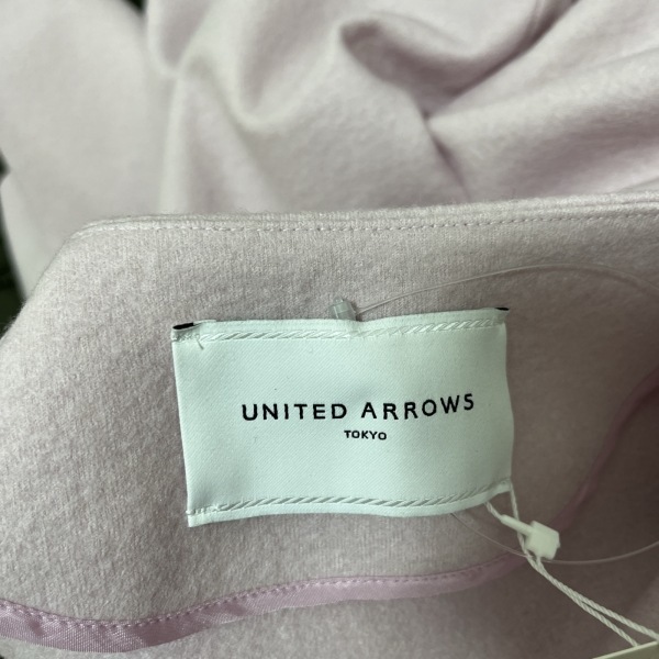 ユナイテッドアローズ UNITED ARROWS サイズF - ライトピンク レディース 長袖/秋/冬 美品 コートの画像3