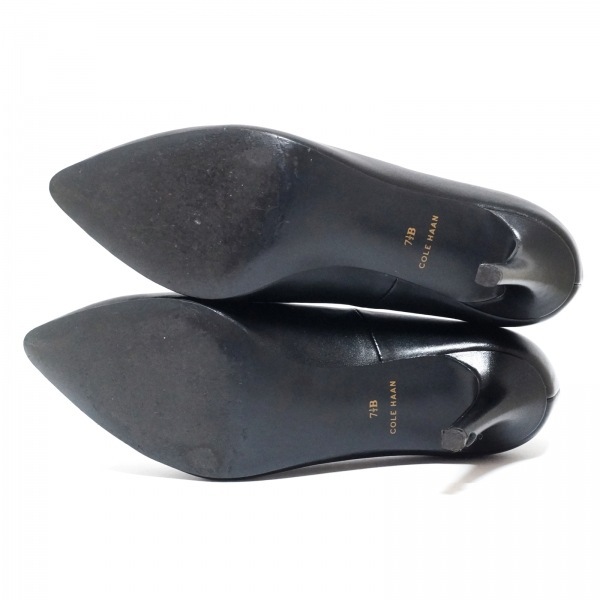 コールハーン COLE HAAN パンプス 7 1/2 B - レザー 黒 レディース 靴_画像4