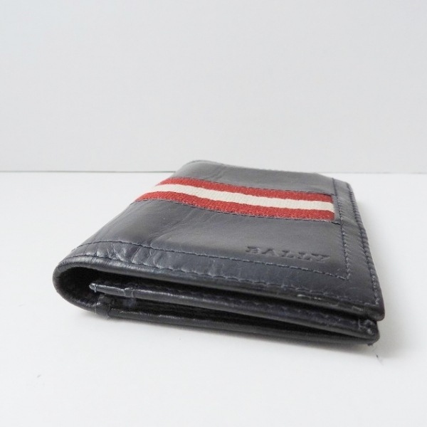 バリー BALLY カードケース - レザー 黒 パスケース付き 財布の画像6