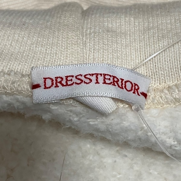 ドレステリア DRESSTERIOR パーカー アイボリー レディース ジップアップ トップスの画像3