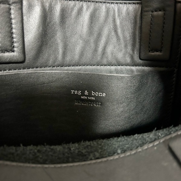 ラグアンドボーン rag&bone ショルダーバッグ - レザー 黒 バッグ_画像8