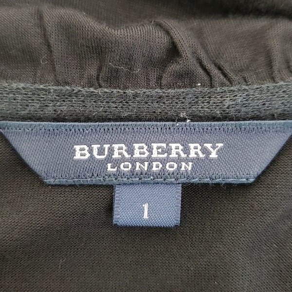  Burberry London Burberry LONDON кардиган размер 1 S - чёрный женский длинный рукав / оборка tops 