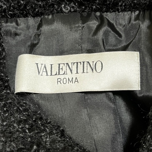 バレンチノローマ VALENTINO ROMA サイズ42 L - 黒 レディース 長袖/冬 コート_画像3