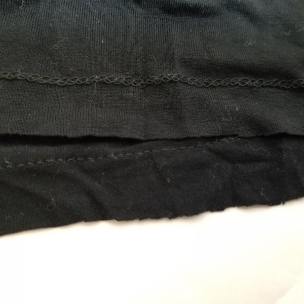 デシグアル Desigual 長袖カットソー サイズM - 黒×グリーン×マルチ レディース クルーネック/ビーズ/ラメ トップスの画像8
