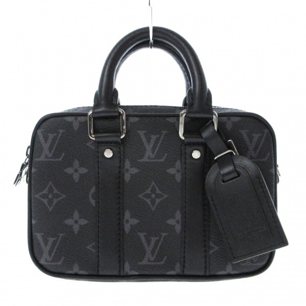 ルイヴィトン LOUIS VUITTON ハンドバッグ M82770 ナノPDV モノグラム・エクリプス キャンバス モノグラムエクリプス メンズ RFID確認済み