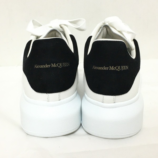 アレキサンダーマックイーン ALEXANDER McQUEEN スニーカー 37 1/2 D - レザー×スエード 白 レディース 美品 靴_画像3