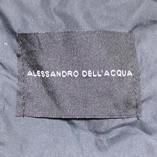 アレッサンドロデラクア ALESSANDRO DELL'ACQUA ブルゾン サイズ46M - ダークグレー×黒 メンズ 長袖/中綿/冬 ジャケット_画像3