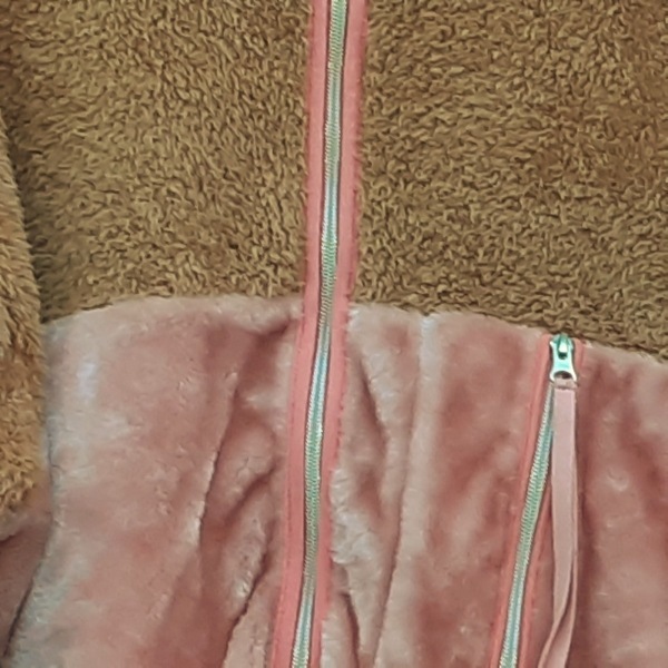  UGG UGG blouson size XS 1117741ma- lane Sherpa jacket Brown × Pink Lady -s long sleeve / autumn / winter beautiful goods jacket 