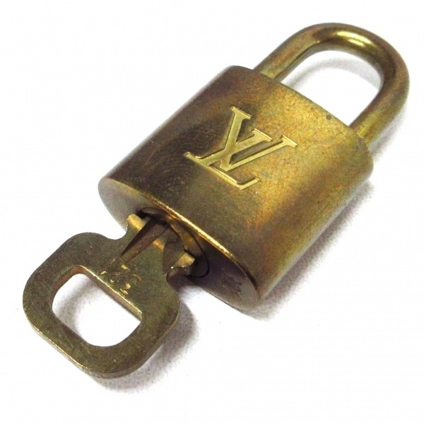 ルイヴィトン LOUIS VUITTON R10000 パドロック 真鍮 ゴールド パドロック(南京錠) 確認出来ず 小物の画像1