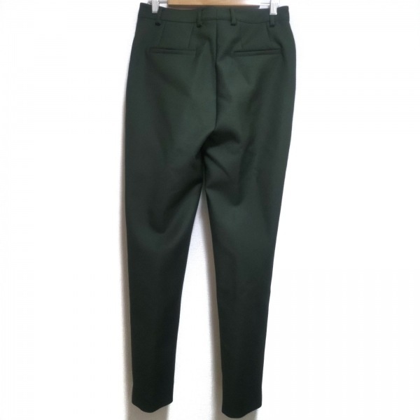  Dior / Christian Dior DIOR/ChristianDior pants size 42 L - dark green lady's full length beautiful goods bottoms 