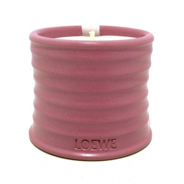 ロエベ LOEWE - 陶器 ピンク フレグランスキャンドル 新品同様 小物_画像1