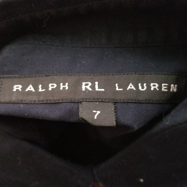 ラルフローレン RalphLauren 長袖シャツブラウス サイズ7 S - ダークネイビー レディース 美品 トップス_画像3
