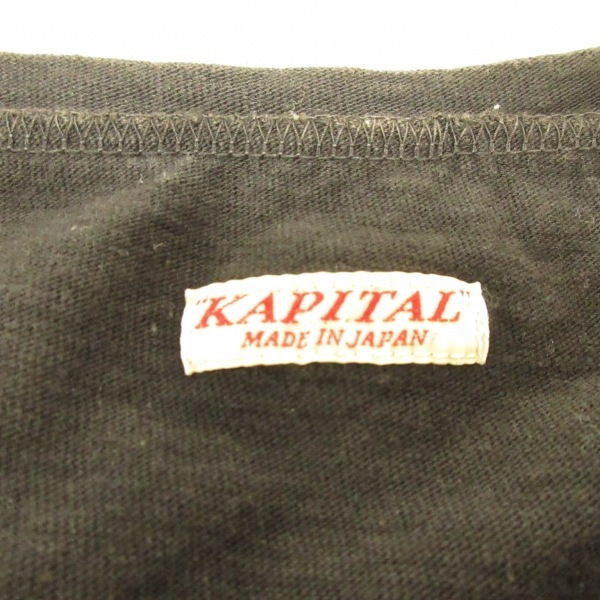 キャピタル KAPITAL サイズ1 S - 黒 レディース 七分袖 ワンピース_画像3