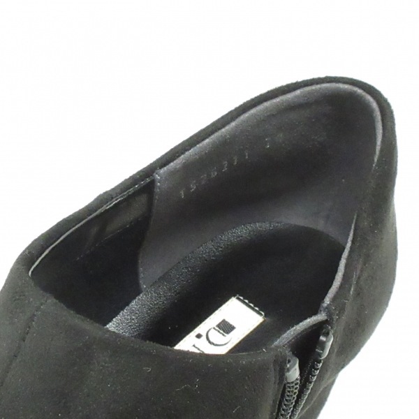 ダイアナ DIANA ブーティ 24 - スエード 黒 レディース 美品 靴_画像9