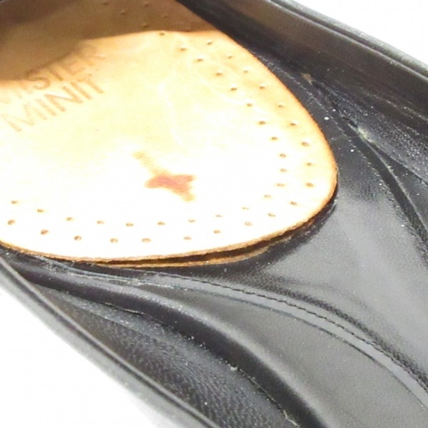 Bally BALLY плоская обувь - кожа чёрный женский стелька замена обивки завершено / цветок обувь 