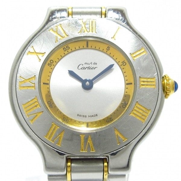 Cartier(カルティエ) 腕時計 マスト21SM レディース SS シルバー