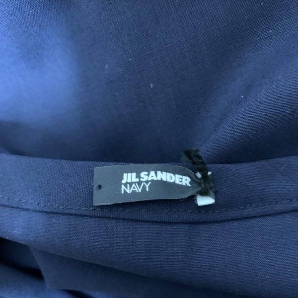 ジルサンダー JILSANDER スカート サイズ36 S - ダークネイビー レディース ひざ丈 ボトムス_画像3