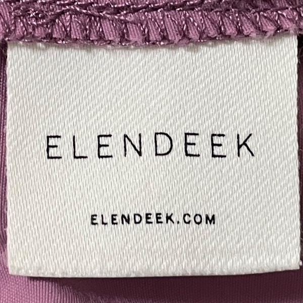エレンディーク ELENDEEK サイズ2 M - ライトパープル レディース Vネック/ノースリーブ/ロング ワンピース_画像3