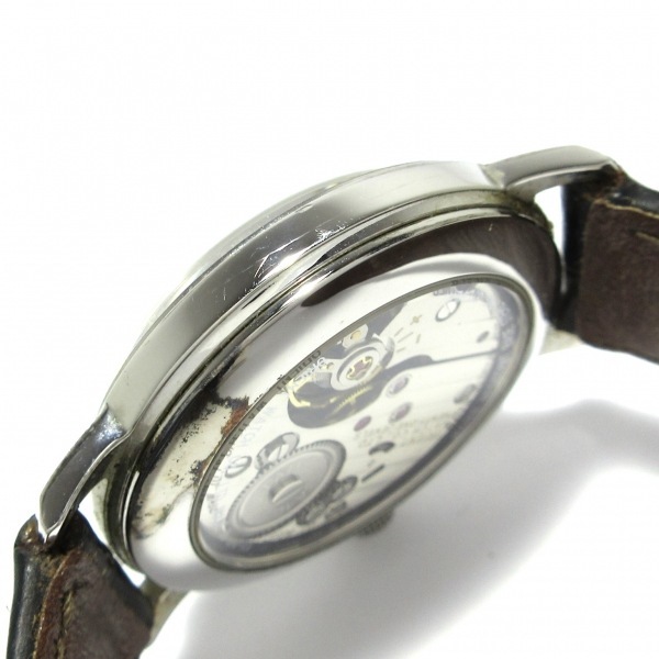 ROYALORIENT(ロイヤルオリエント) 腕時計 - EG08-C0-B メンズ パワーリザーブ/裏スケ 白の画像9