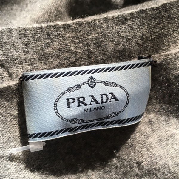 プラダ PRADA カーディガン サイズ36 S - グレー レディース 長袖 トップス_画像3