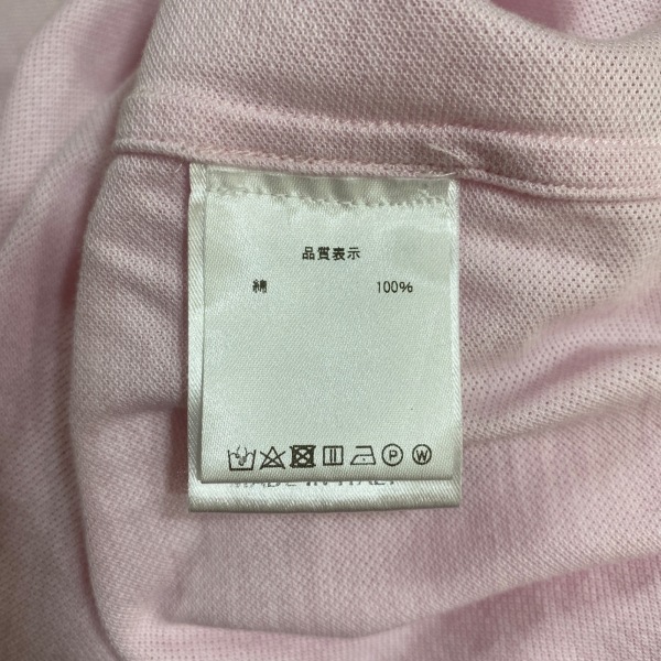 ギローバー Guy Rover 半袖ポロシャツ サイズL - ピンク メンズ Guji ring トップス_画像4