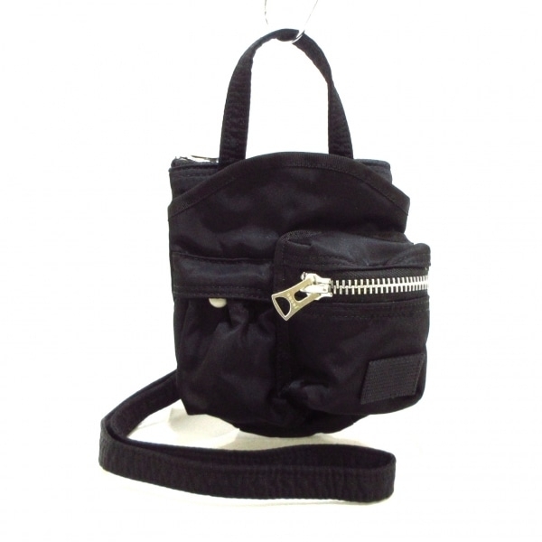 サカイ Sacai ショルダーバッグ SCU-006 Pocket Bag Small ナイロン 黒 PORTERコラボ 美品 バッグ