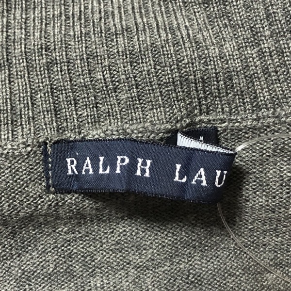 ラルフローレン RalphLauren 長袖セーター サイズM - グレー レディース タートルネック 美品 トップス_画像3