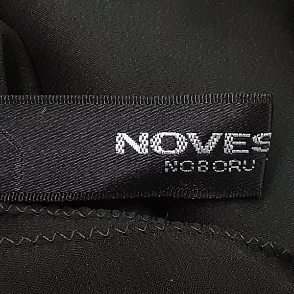 ノーベスパジオ NOVESPAZIO サイズ38 M - 黒 レディース 半袖/ひざ丈 ワンピース_画像3