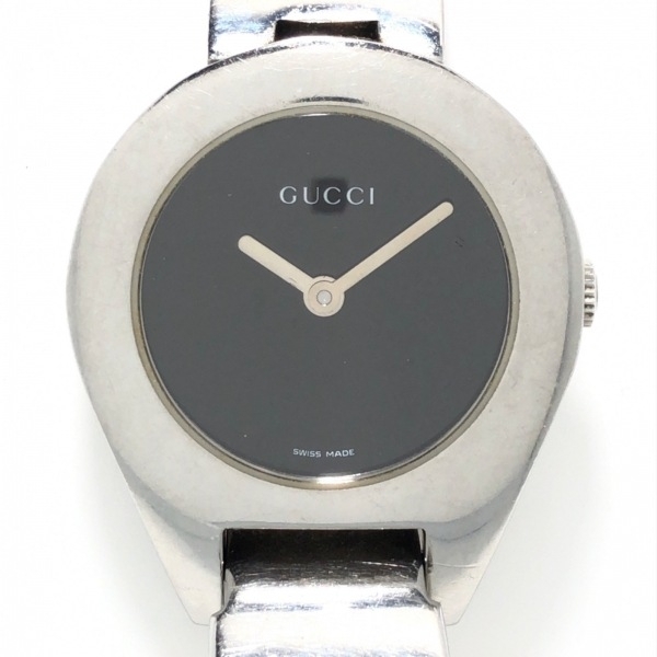 GUCCI(グッチ) 腕時計 - 6700L レディース 黒