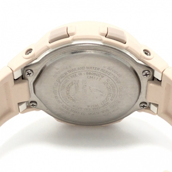 CASIO(カシオ) 腕時計■美品 BABY-G BSA-B100-4A1JF レディース SMARTPHONE LINK Series ベージュ_画像4
