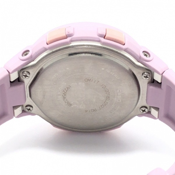 CASIO(カシオ) 腕時計■美品 BABY-G BSA-B100-4A2JF レディース SMARTPHONE LINK Series パープルの画像4
