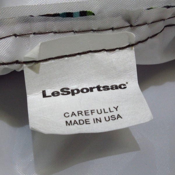 レスポートサック LESPORTSAC ボストンバッグ - レスポナイロン 黒×グリーン×マルチ ハート/本体ロックなし 美品 バッグの画像8