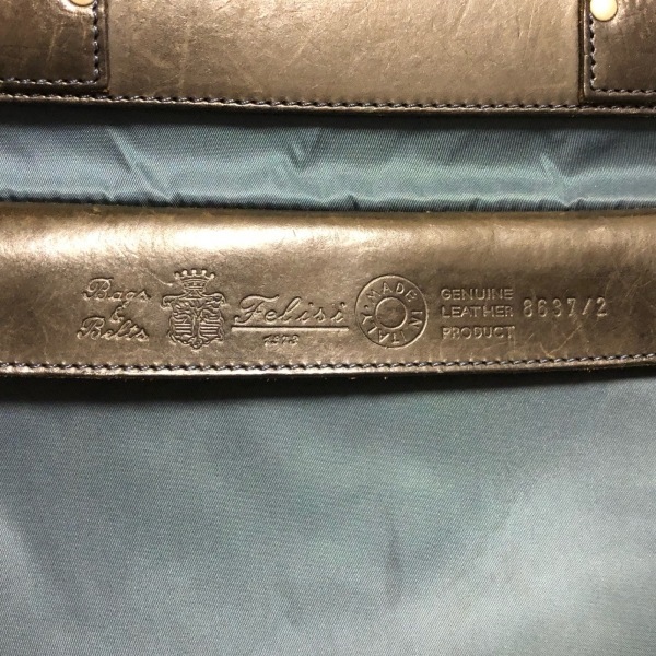  Felisi Felisi портфель 8637/2 - нейлон × кожа голубой зеленый × темно-коричневый корпус блокировка нет сумка 
